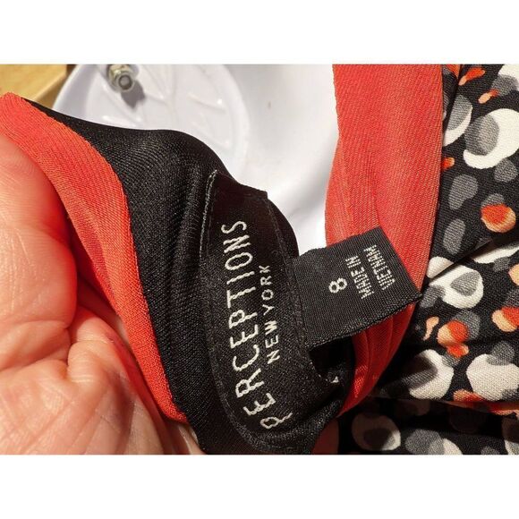 Perceptions stretchy fit and flare dress size 8 - Picture 4 of 4